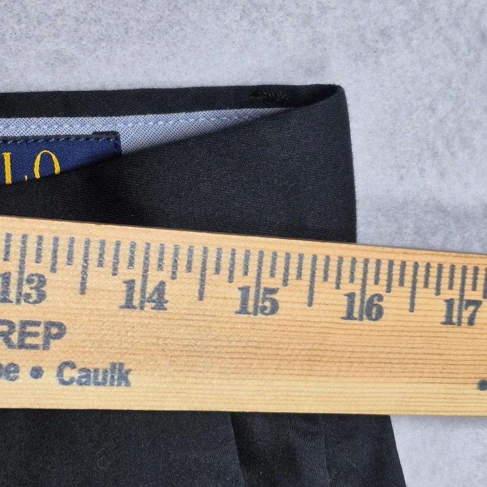 NWT Polo Ralph Lauren Shorts Mens 32 Black Stretch Classic Fit Chino